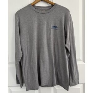 AFTCO Long-sleeve Performance T-shirt Gray Men's Size Large